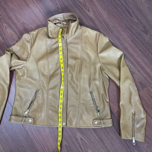 Vintage Brown Moto Wilsons Leather jacket coat Sz XL - Picture 13 of 15